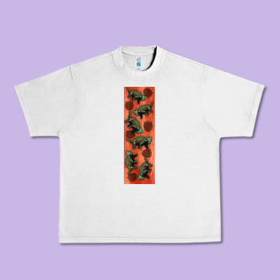 Dinosaur Ankylosaurus Pen Wrap Urban Heavy Tee Designed By Artiststas