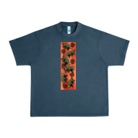 Midnight Navy dinosaur ankylosaurus pen wrap Urban Heavy Tee - Artiststas