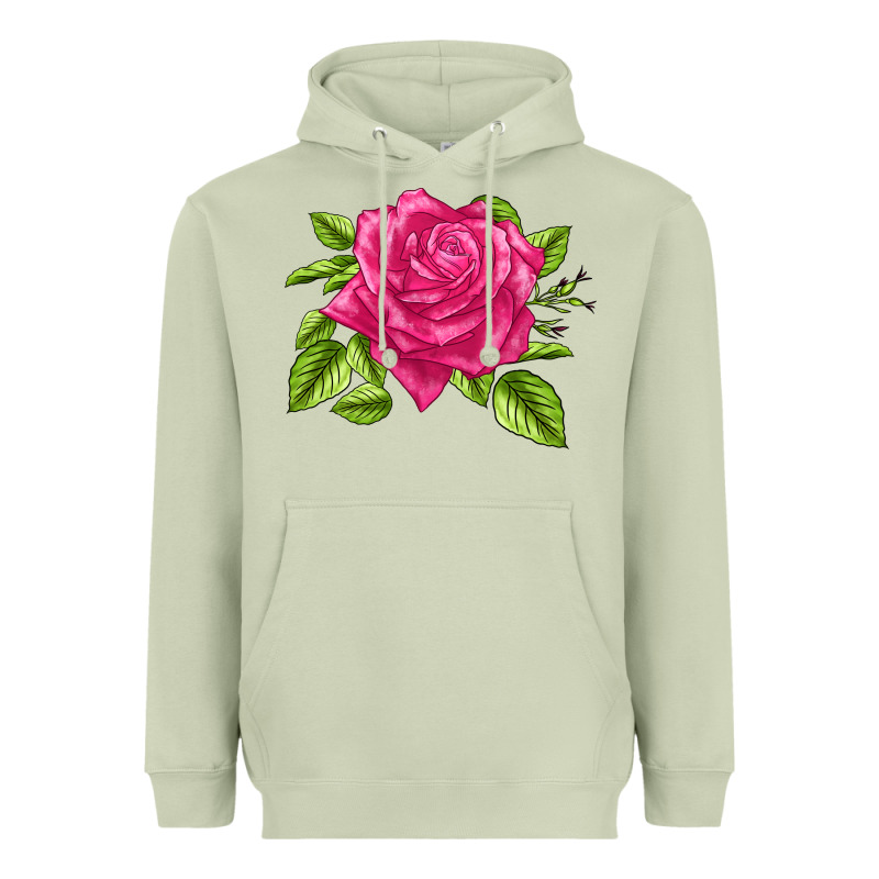 Perfume Delight Rose Heavyweight Hoodie by LillyAllenDesigns | Teevron