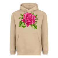 Mushroom Perfume Delight Rose Heavyweight Hoodie - LillyAllenDesigns