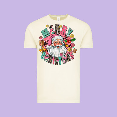 Merry Christmas Santa Vintage Tee Designed By Adodesignshop