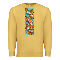 Antique Gold fall gnomes pen wrap 1 Premium Sweatshirt - Artiststas