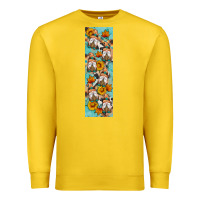 Lemon fall gnomes pen wrap 1 Premium Sweatshirt - Artiststas
