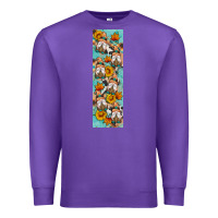 Purple fall gnomes pen wrap 1 Premium Sweatshirt - Artiststas
