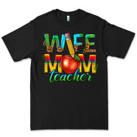 Black wife mom teacher Premium Tee - texasbilliewilder