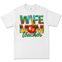 White wife mom teacher Premium Tee - texasbilliewilder