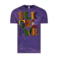 Cloud Purple black girl power Vintage Tee - BundleAndBundleShop