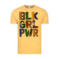 Vintage Mustard black girl power Vintage Tee - BundleAndBundleShop
