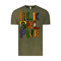 Vintage Olive black girl power Vintage Tee - BundleAndBundleShop