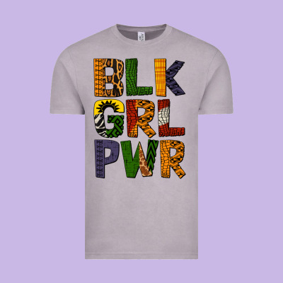 Black Girl Power Vintage Tee Designed By Bundleandbundleshop