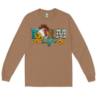 Toasted Coconut Western Farm Life Rooster Head Long Sleeve Tee - LillyAllenDesigns
