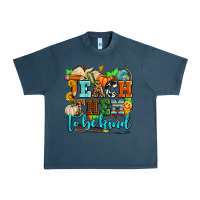Midnight Navy teach them to be kind with pumpkins and fall Urban Heavy Tee - AdoDesignShop