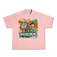 Salmon teach them to be kind with pumpkins and fall Urban Heavy Tee - AdoDesignShop