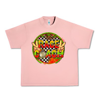 Salmon race coach  with leopard and peace hand Urban Heavy Tee - AdoDesignShop
