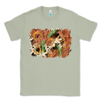 Matcha horseshoe cowhide cactus background Classic Tee - AdoDesignShop