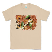 Mushroom horseshoe cowhide cactus background Classic Tee - AdoDesignShop