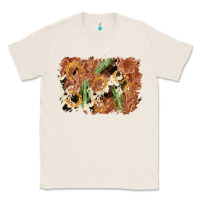 Natural horseshoe cowhide cactus background Classic Tee - AdoDesignShop