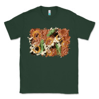 Sports Green horseshoe cowhide cactus background Classic Tee - AdoDesignShop