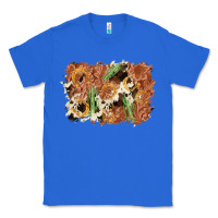 True Royal horseshoe cowhide cactus background Classic Tee - AdoDesignShop
