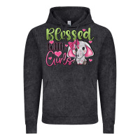 Vintage Black blessed with girls Vintage Hoodie - JahusDesignShop