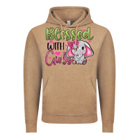 Vintage Coffee blessed with girls Vintage Hoodie - JahusDesignShop