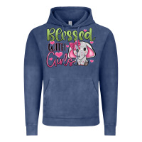 Vintage Denim blessed with girls Vintage Hoodie - JahusDesignShop