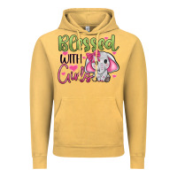 Vintage Mustard blessed with girls Vintage Hoodie - JahusDesignShop
