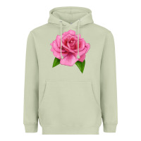 Matcha Perfume Delight Rose Heavyweight Hoodie - LillyAllenDesigns