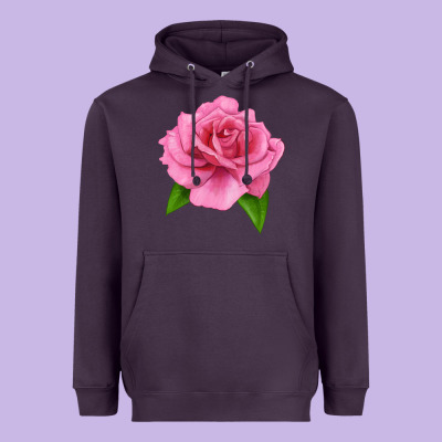Perfume Delight Rose Heavyweight Hoodie Designed By Lillyallendesigns