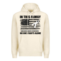 Tofu No One Fights Alone Pancreatic Cancer Awareness Premium Hoodie - Bettercallsaul