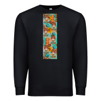 Black fall gnomes pen wrap 2 Premium Sweatshirt - Artiststas