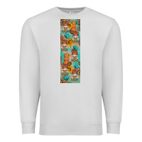 Dove Grey fall gnomes pen wrap 2 Premium Sweatshirt - Artiststas