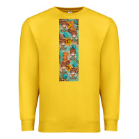 Lemon fall gnomes pen wrap 2 Premium Sweatshirt - Artiststas