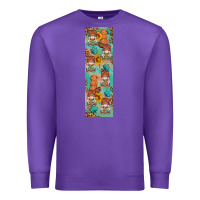 Purple fall gnomes pen wrap 2 Premium Sweatshirt - Artiststas