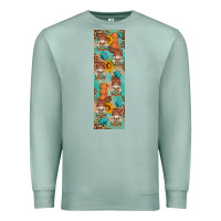 Seafoam fall gnomes pen wrap 2 Premium Sweatshirt - Artiststas