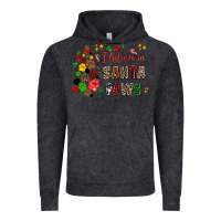 Vintage Black i believe in santa paws Vintage Hoodie - AdoDesignShop