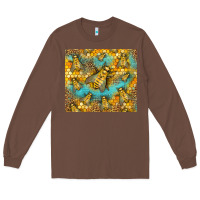 Chestnut Bumble Bees Long Sleeve Tee - LillyAllenDesigns