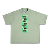 Oil Green dinosaur ankylosaurus pen wrap Urban Heavy Tee - Artiststas