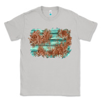 Moon Dust wood leather background Classic Tee - AdoDesignShop