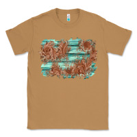 Wood Leather Background Classic Tee | Teevron