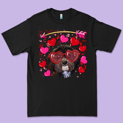 Premium Tee valentine's day havanese dog