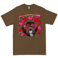 Cacao valentine's day havanese dog Premium Tee - RanaPortraitStore