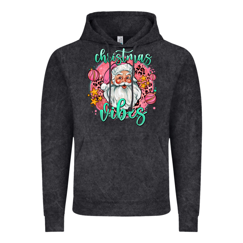 Christmas Vibes Santa Vintage Hoodie by AdoDesignShop | Teevron