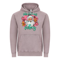 Vintage Zinc christmas vibes santa Vintage Hoodie - AdoDesignShop