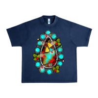 Navy gemstone christmas Urban Heavy Tee - JahusDesignShop