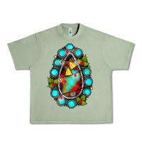 Oil Green gemstone christmas Urban Heavy Tee - JahusDesignShop