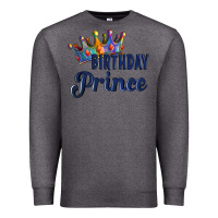 Charcoal Heather birthday prince Premium Sweatshirt - Artiststas