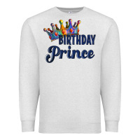 Oatmeal Heather birthday prince Premium Sweatshirt - Artiststas