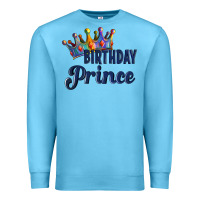 Ocean Blue birthday prince Premium Sweatshirt - Artiststas