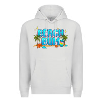 Dove Grey beach bum Premium Hoodie - JahusDesignShop
